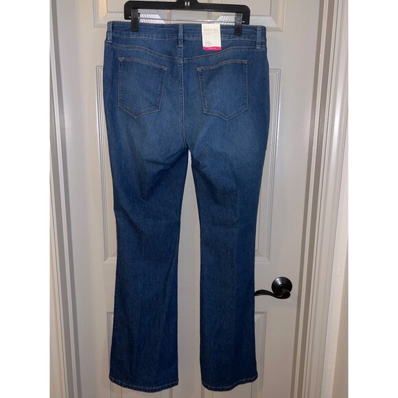 Style & Co Bootcut Low-Rise Jeans (Size 14L, Curvy Fit, Stretch Denim) NEW - Picture 2 of 12